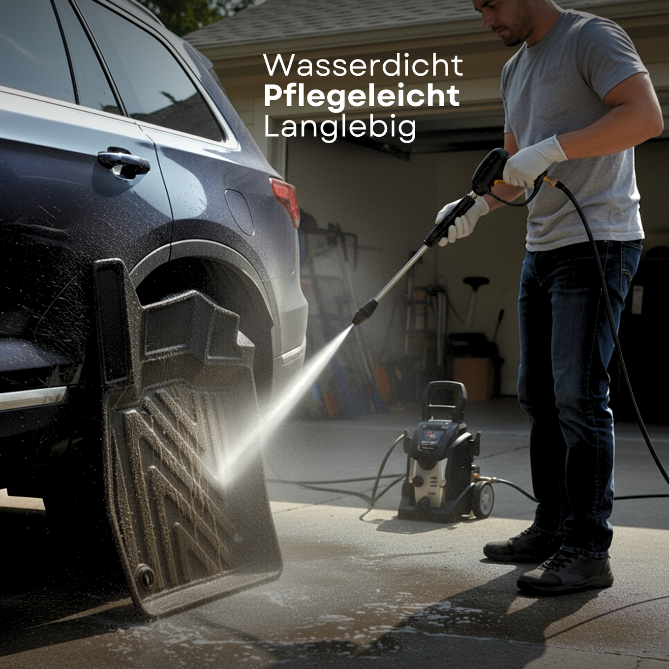 3D Fußmatten für Renault Kangoo | 2021-2026 | Carbonfaser-Optik 5